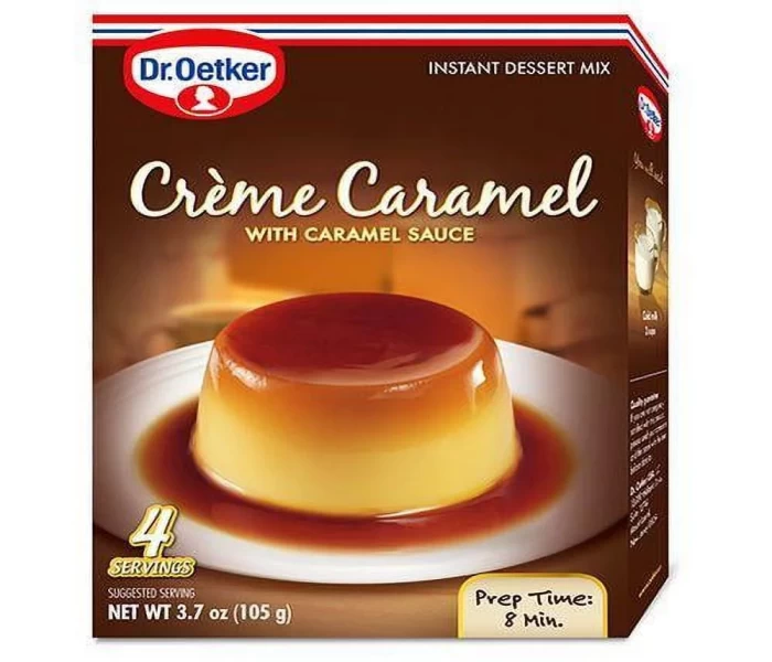 Creme Caramel With Caramel Sauce Dessertmix