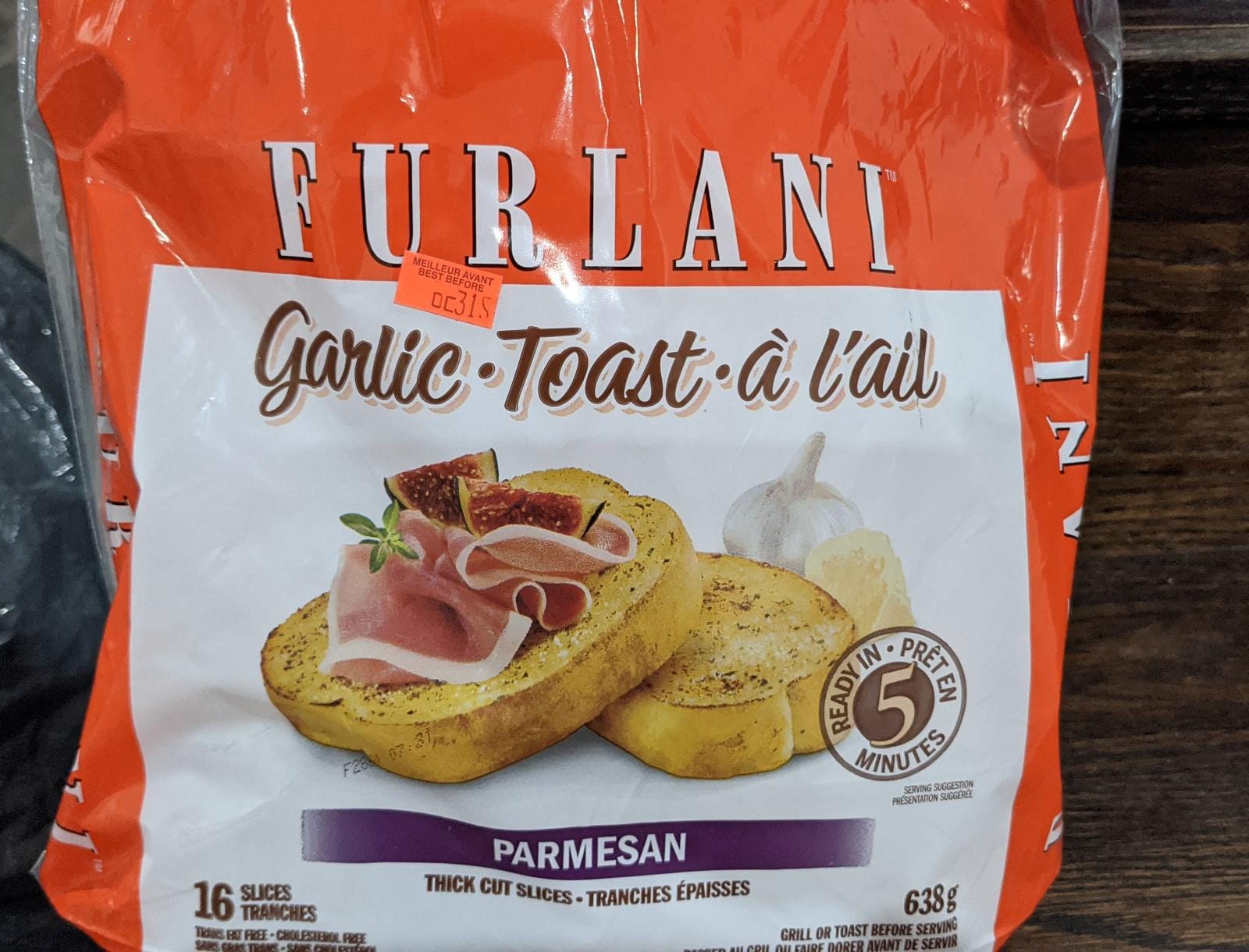 Furlani-Texas Toast-Garlic